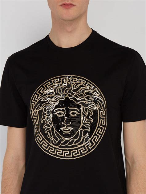 versace medusa t shirt men|Versace Medusa shirt men's uk.